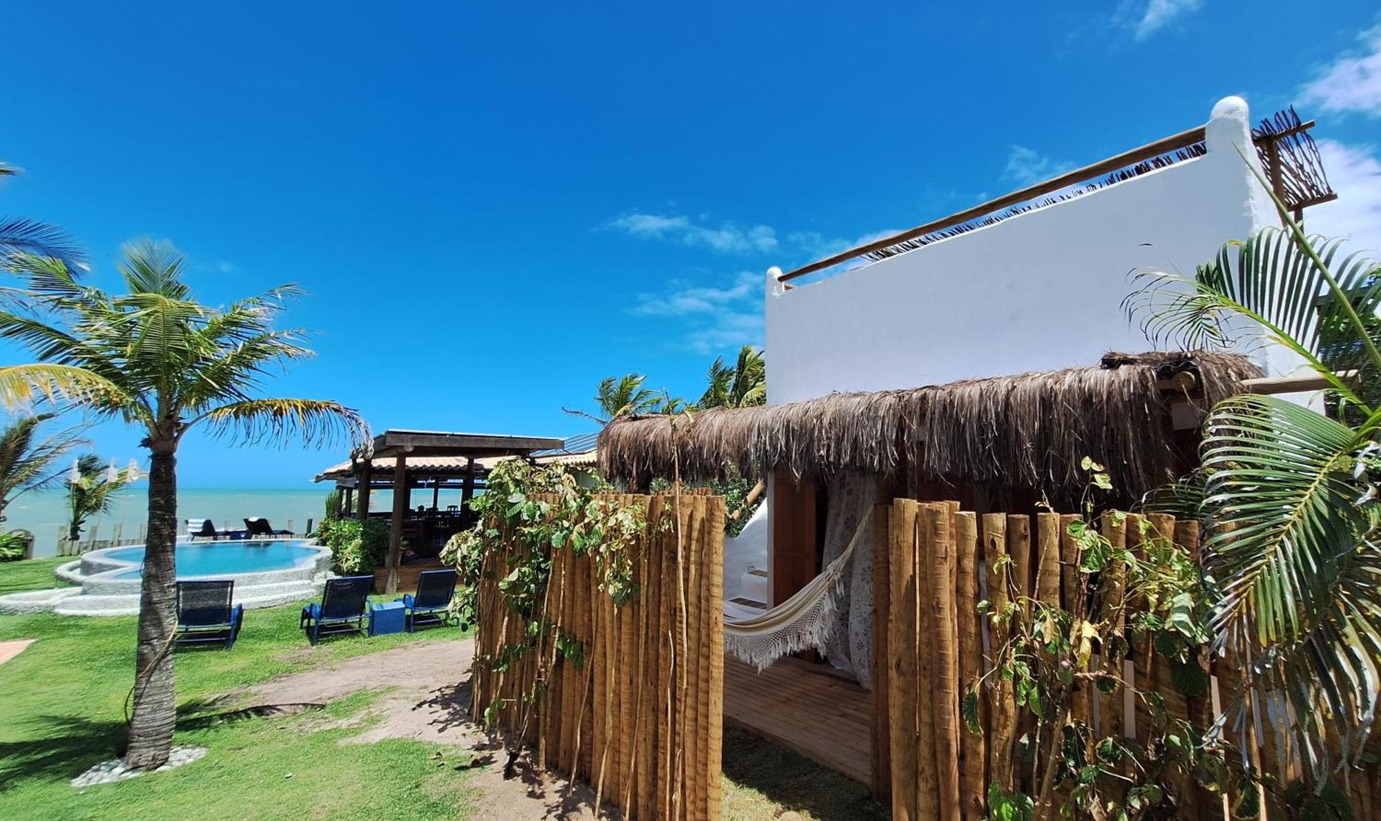 Pousada San Antonio Praia Caraíva Buitenkant foto