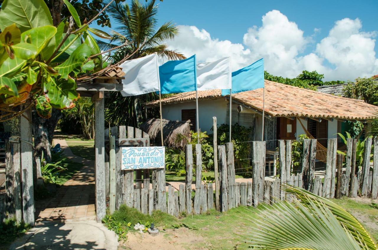 Pousada San Antonio Praia Caraíva Buitenkant foto